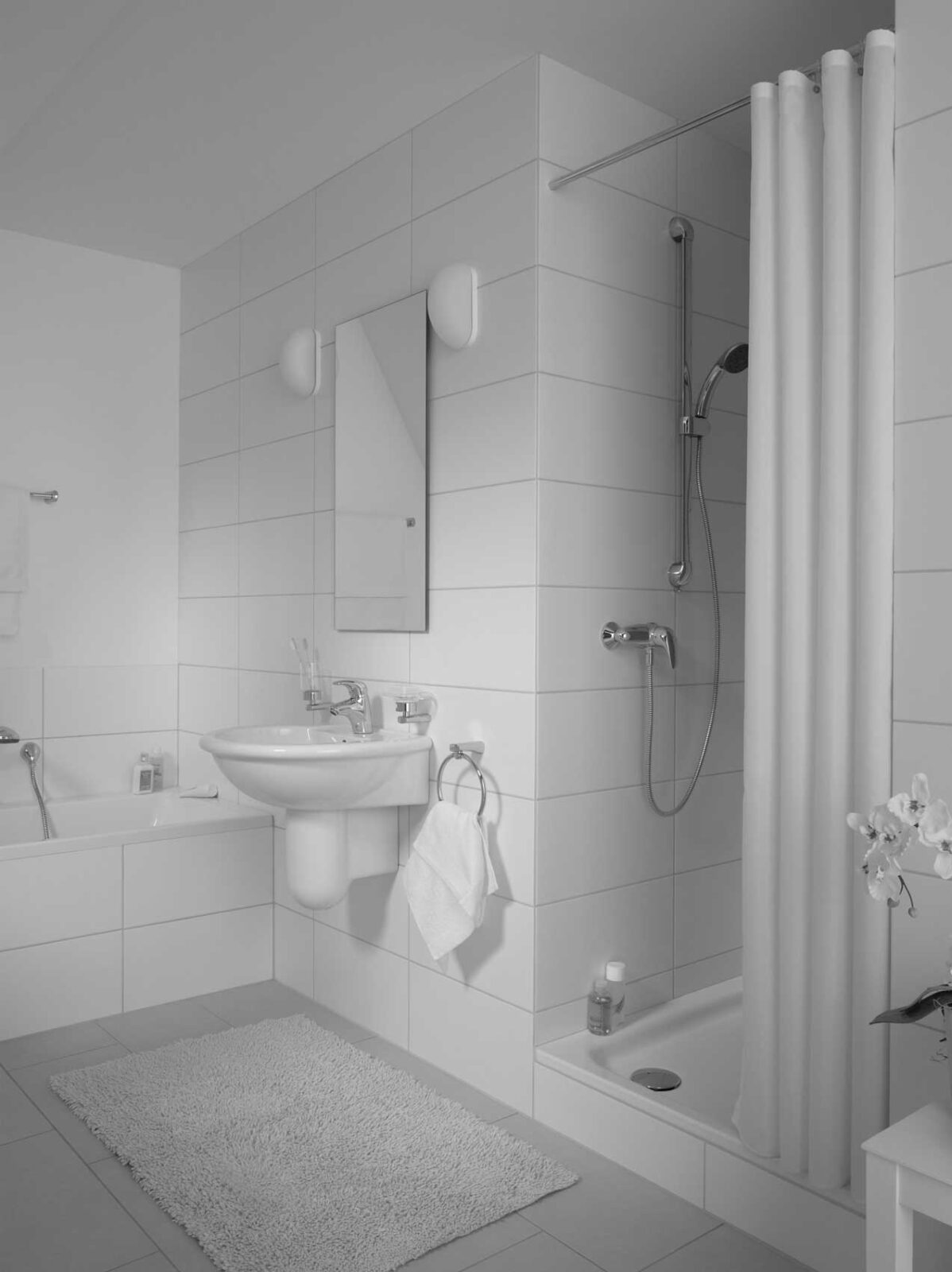 Badezimmer vor der Sanierung